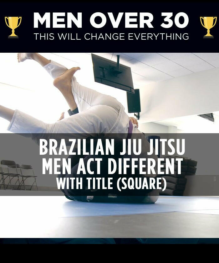 Brazilian Jiu Jitsu – Men Act Different (Square) - Dojo Muscle