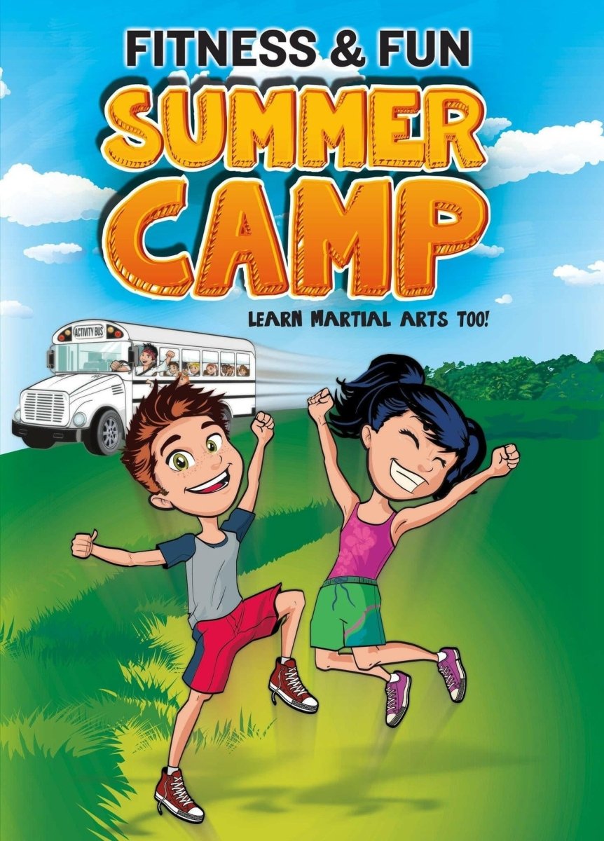 Fitness and Fun Summer Camp Post Card - Dojo Muscle