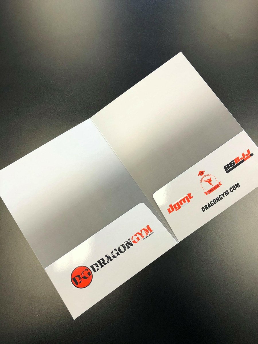Full Customizable Branded Folders - Dojo Muscle