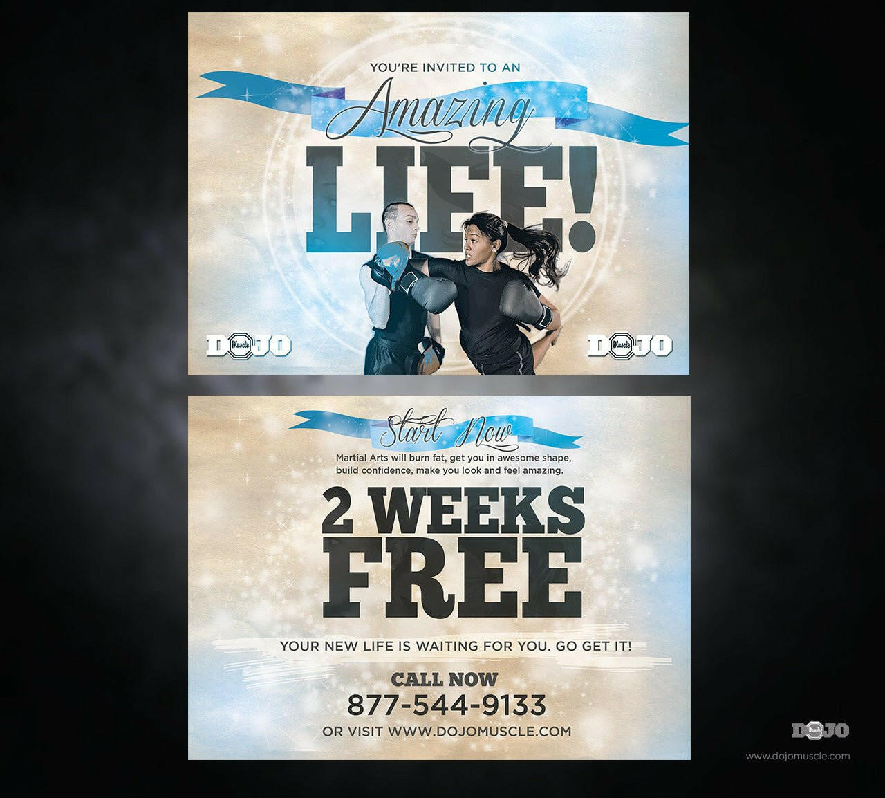 New Years - Life Invitation 2 - Dojo Muscle