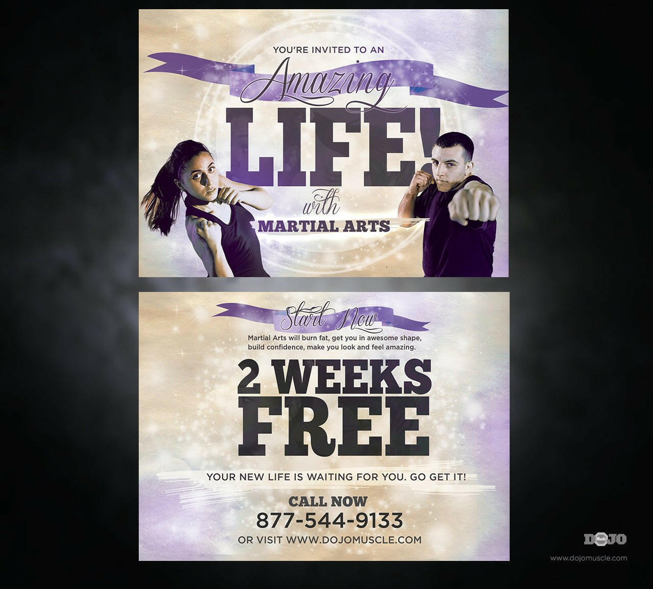 New Years - Life Invitation 4 - Dojo Muscle