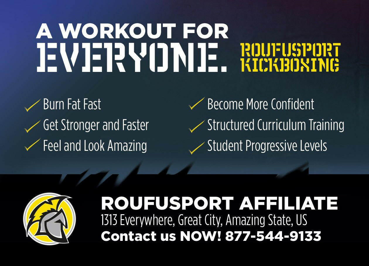 Roufusport Kickboxing Trial Pass 1a - Dojo Muscle