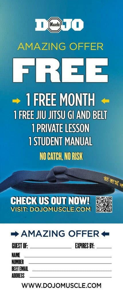 Tear Off Cards - Karate 2 - Dojo Muscle