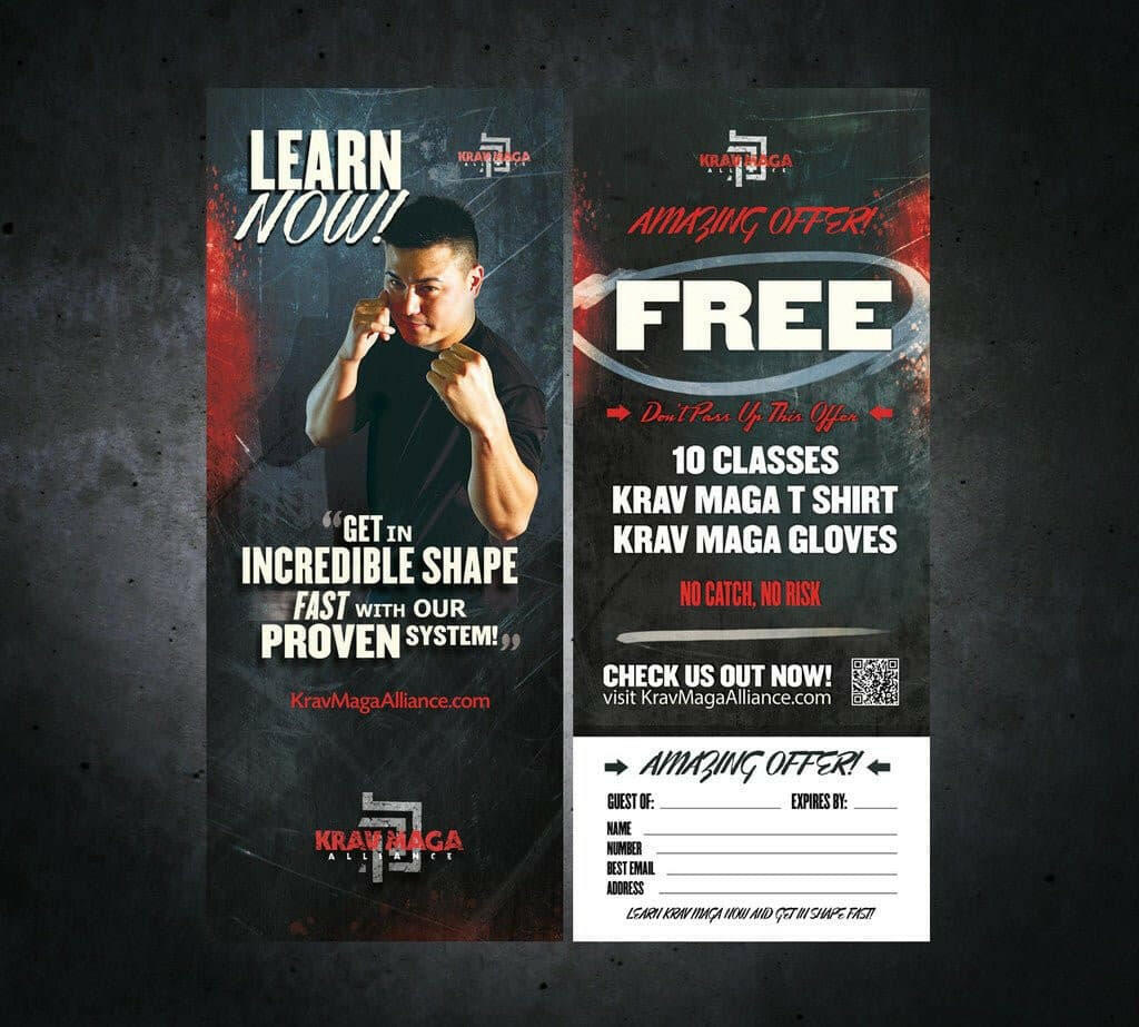 Tear Off Cards - Krav Maga 2 - Dojo Muscle