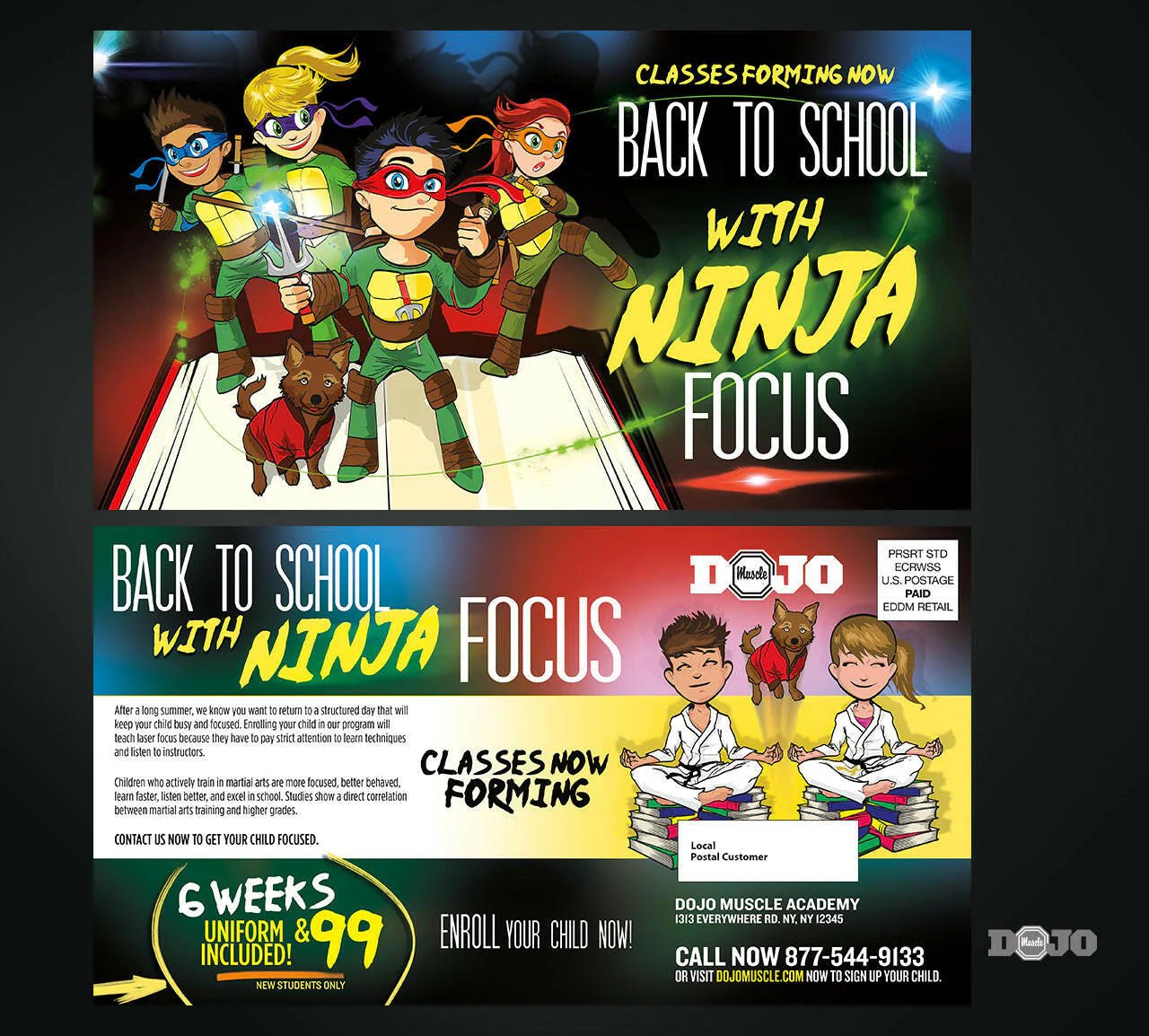 Does Size Matter for Printed Materials? - Dojo Muscle