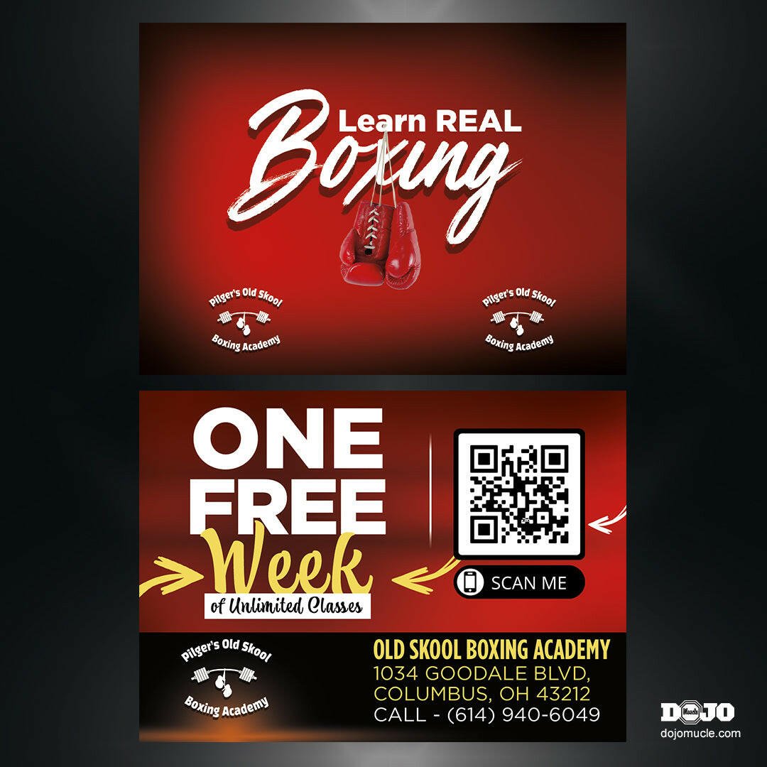 Custom Dojo Muscle® QR Trial Cards - Dojo Muscle