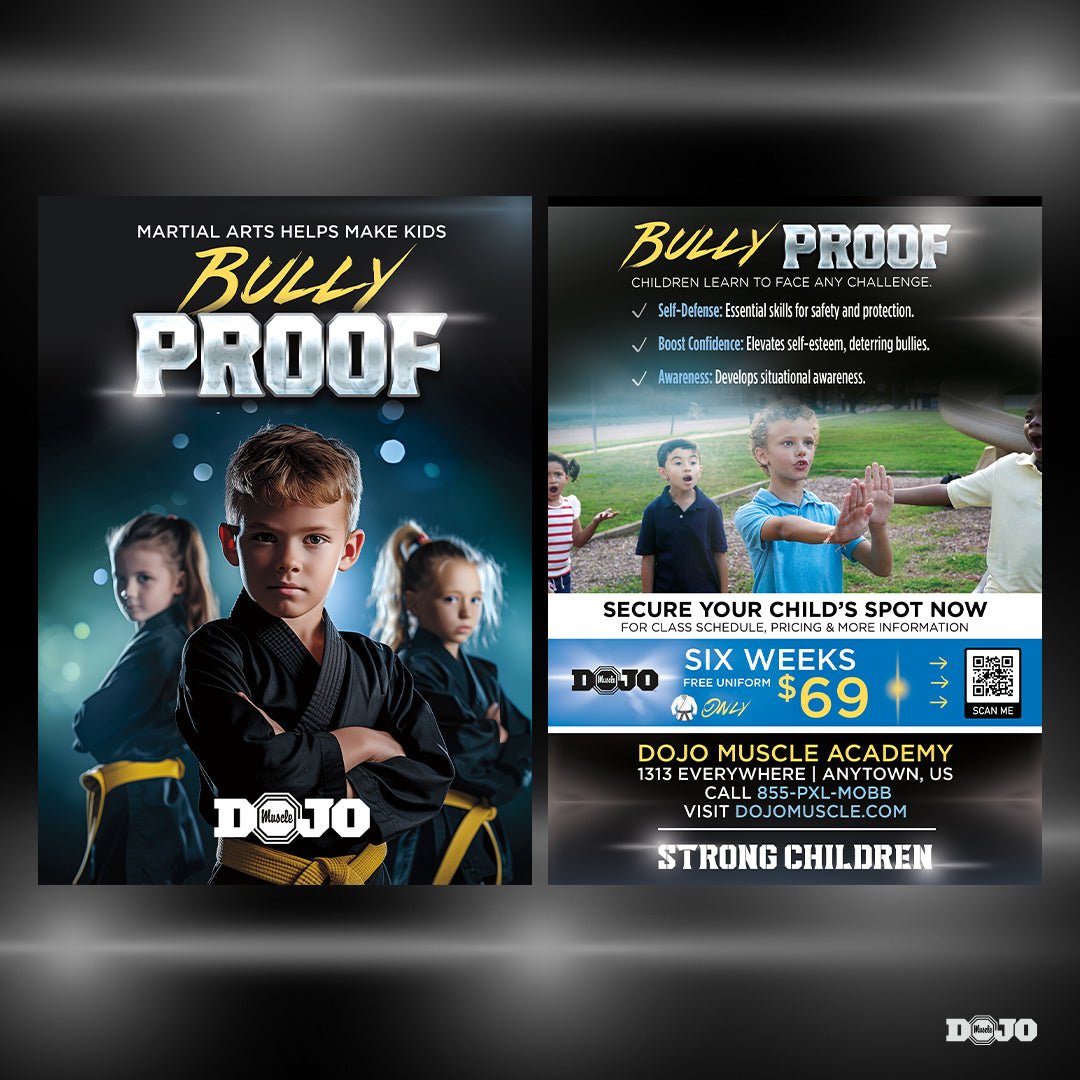 Martial Arts Helps Make Kids Bully Proof - Postcards - Dojo Muscle