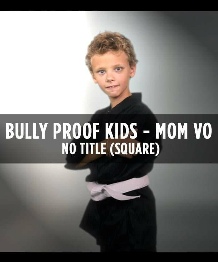 Back to School Bully Proof Kids (Female VO) (Square) – No Title - Dojo Muscle