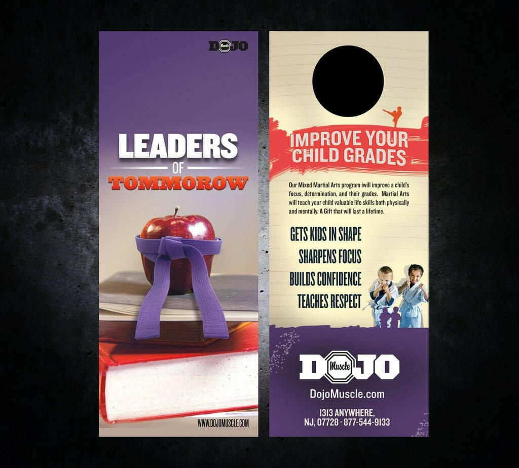 Back to School Door Hangers - Leaders - Dojo Muscle