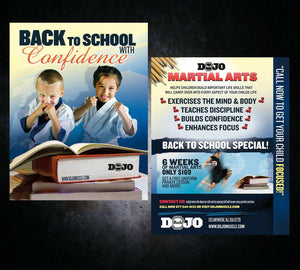 Back to School Flyer - Confidence - Dojo Muscle