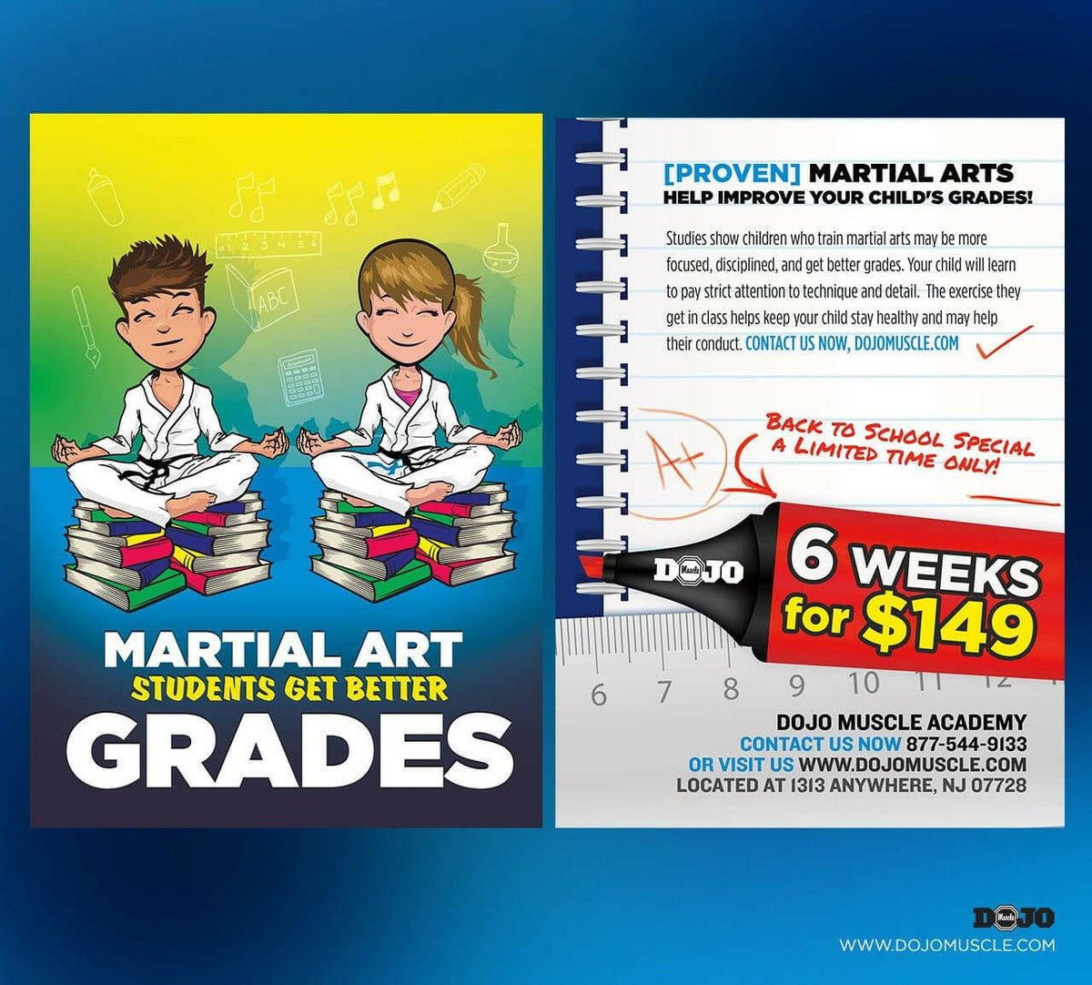 Back To School - Martial Arts Students Get Better Grades! 2A - Dojo Muscle