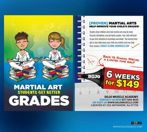 Back To School - Martial Arts Students Get Better Grades! 2A - Dojo Muscle