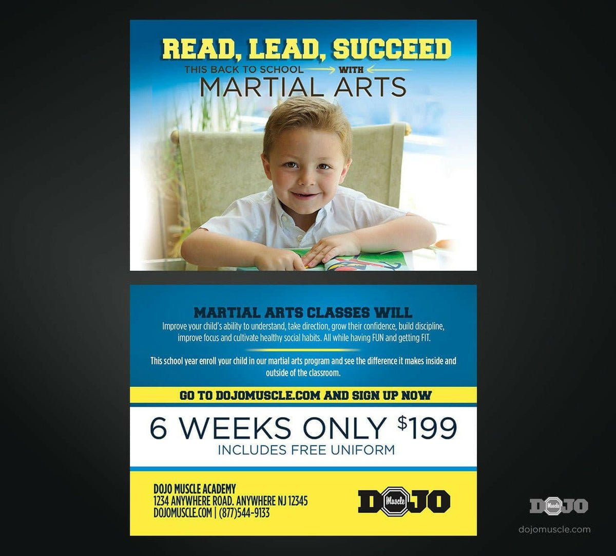Back To School Read, Lead, Succeed Trial Pass 1 - Dojo Muscle