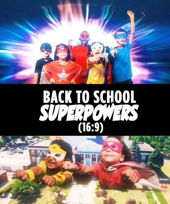 Back To School Superpowers (16 : 9) - Dojo Muscle