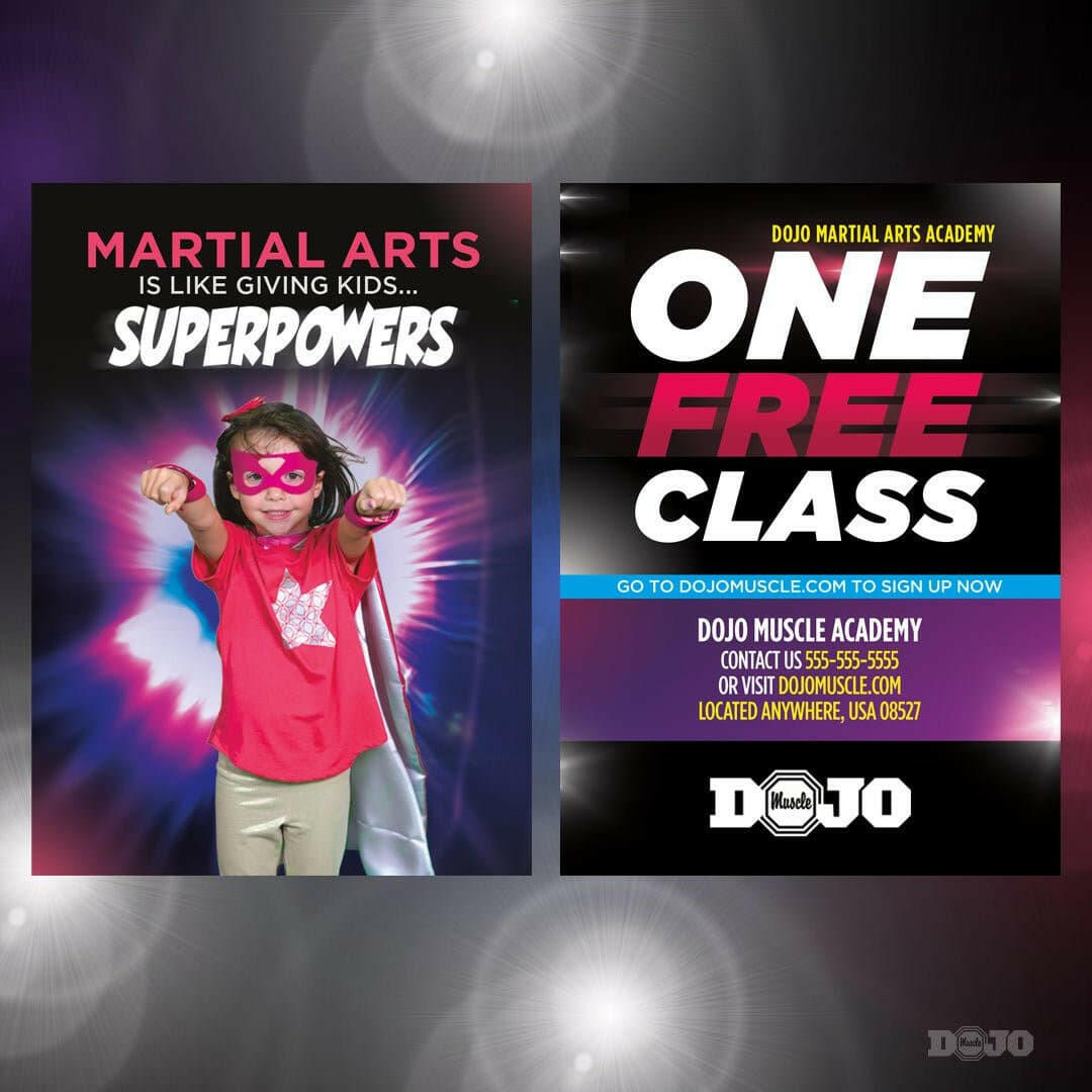 Back To School Superpowers Trial Pass 1 - Dojo Muscle