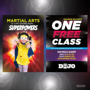 Back To School Superpowers Trial Pass 2 - Dojo Muscle