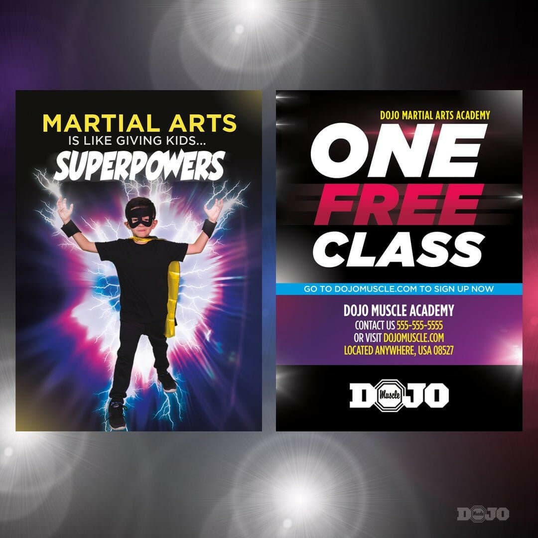 Back To School Superpowers Trial Pass 3 - Dojo Muscle