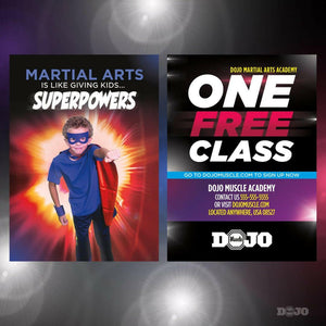 Back To School Superpowers Trial Pass 4 - Dojo Muscle