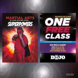 Back To School Superpowers Trial Pass 5 - Dojo Muscle