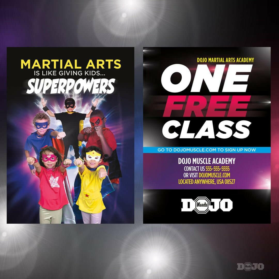 Back To School Superpowers Trial Pass 6 - Dojo Muscle