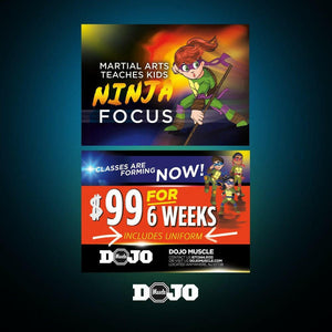 Back To School With Ninja Focus 2.0 Trial Pass 3 - Dojo Muscle