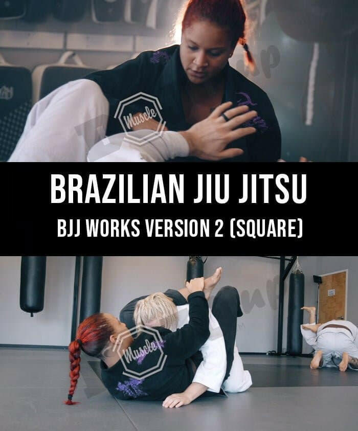 BJJ - Works V2 (Square) - Dojo Muscle