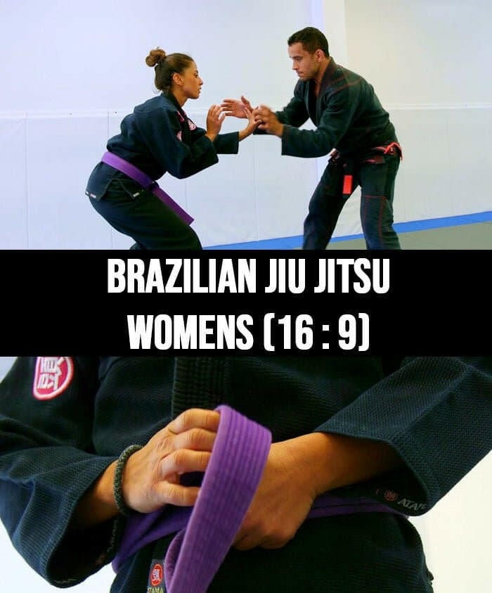 Brazilian Jiu Jitsu - Female (16 : 9) - Dojo Muscle