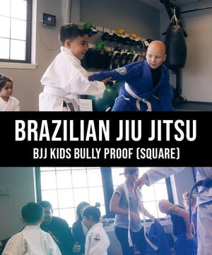 Brazilian Jiu Jitsu - Kids Bully Proof (Square) - Dojo Muscle