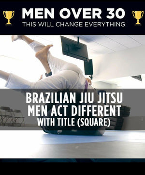 Brazilian Jiu Jitsu – Men Act Different (Square) - Dojo Muscle