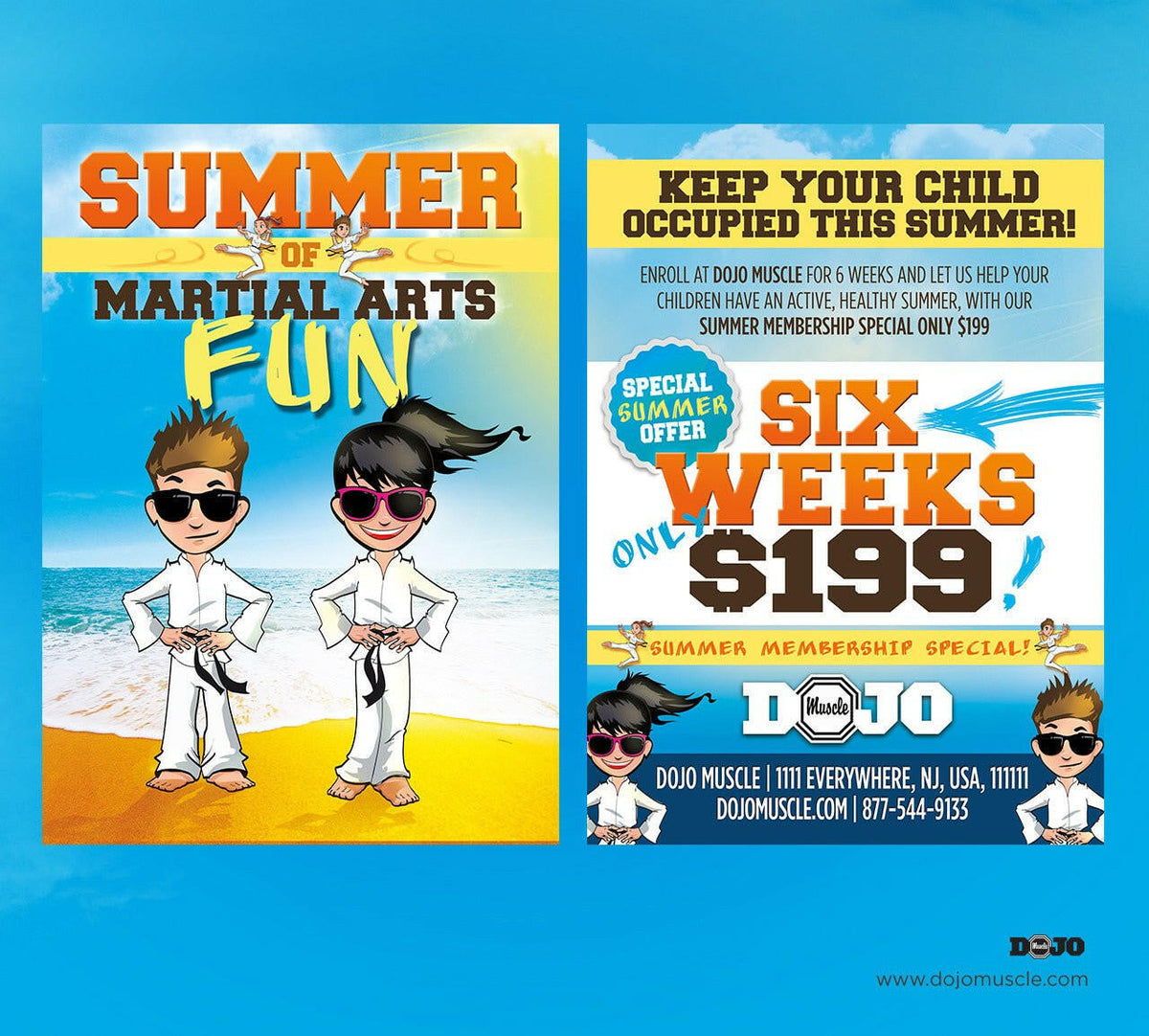 Children&#39;s Summer Fun Series 1a - Dojo Muscle