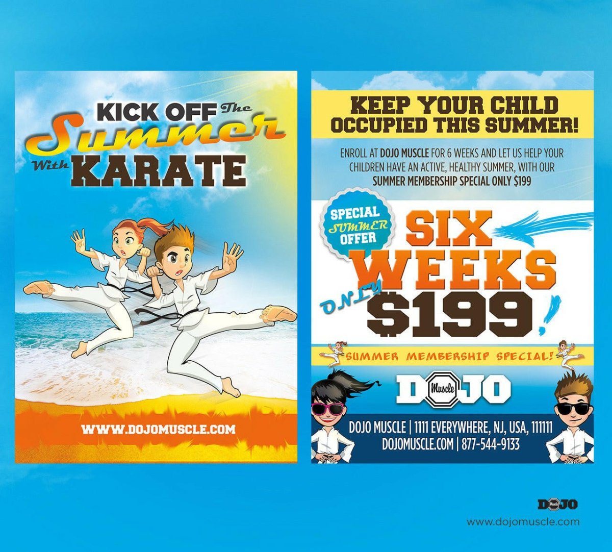 Children&#39;s Summer Fun Series 1b - Dojo Muscle