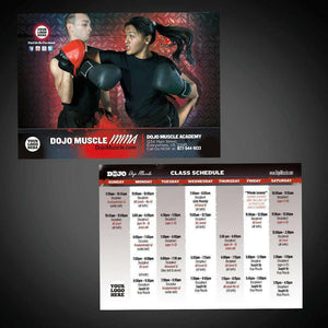 Class Schedules - MMA 1 - Dojo Muscle