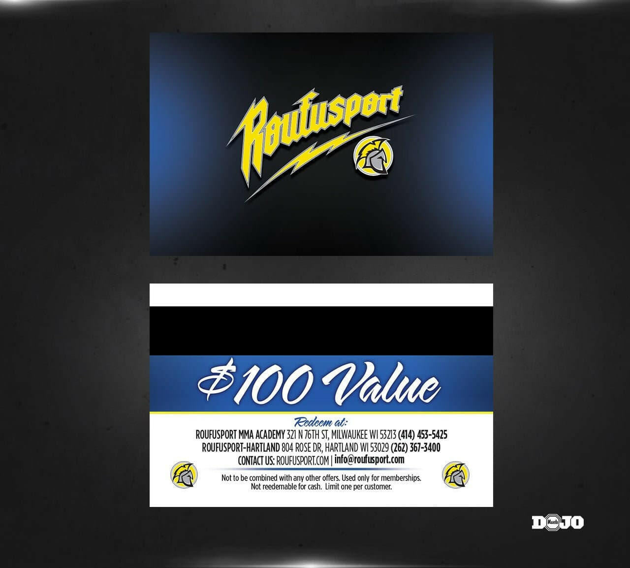 Custom Dojo Muscle® Trial Cards - Dojo Muscle