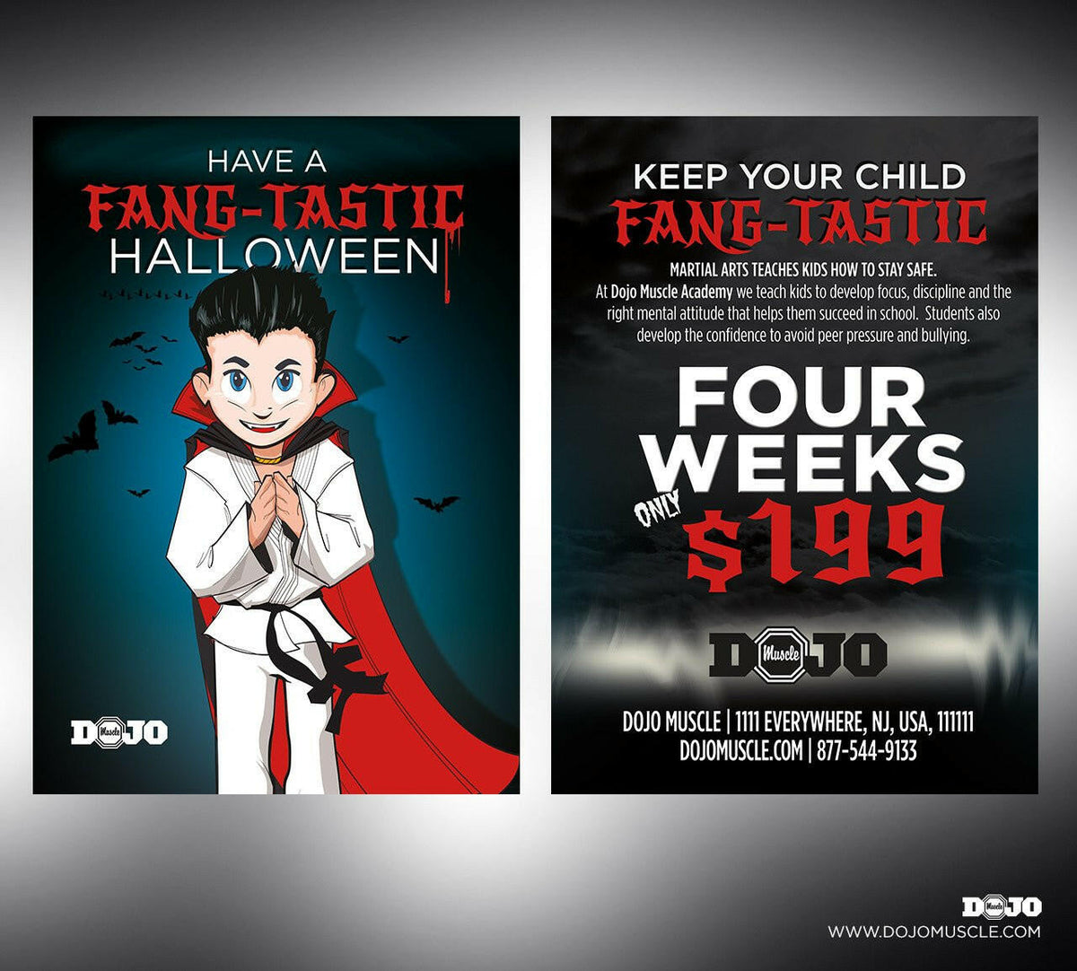 Fang-Tastic - Offer Back - Dojo Muscle