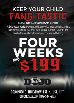 Fang-Tastic - Offer Back - Dojo Muscle