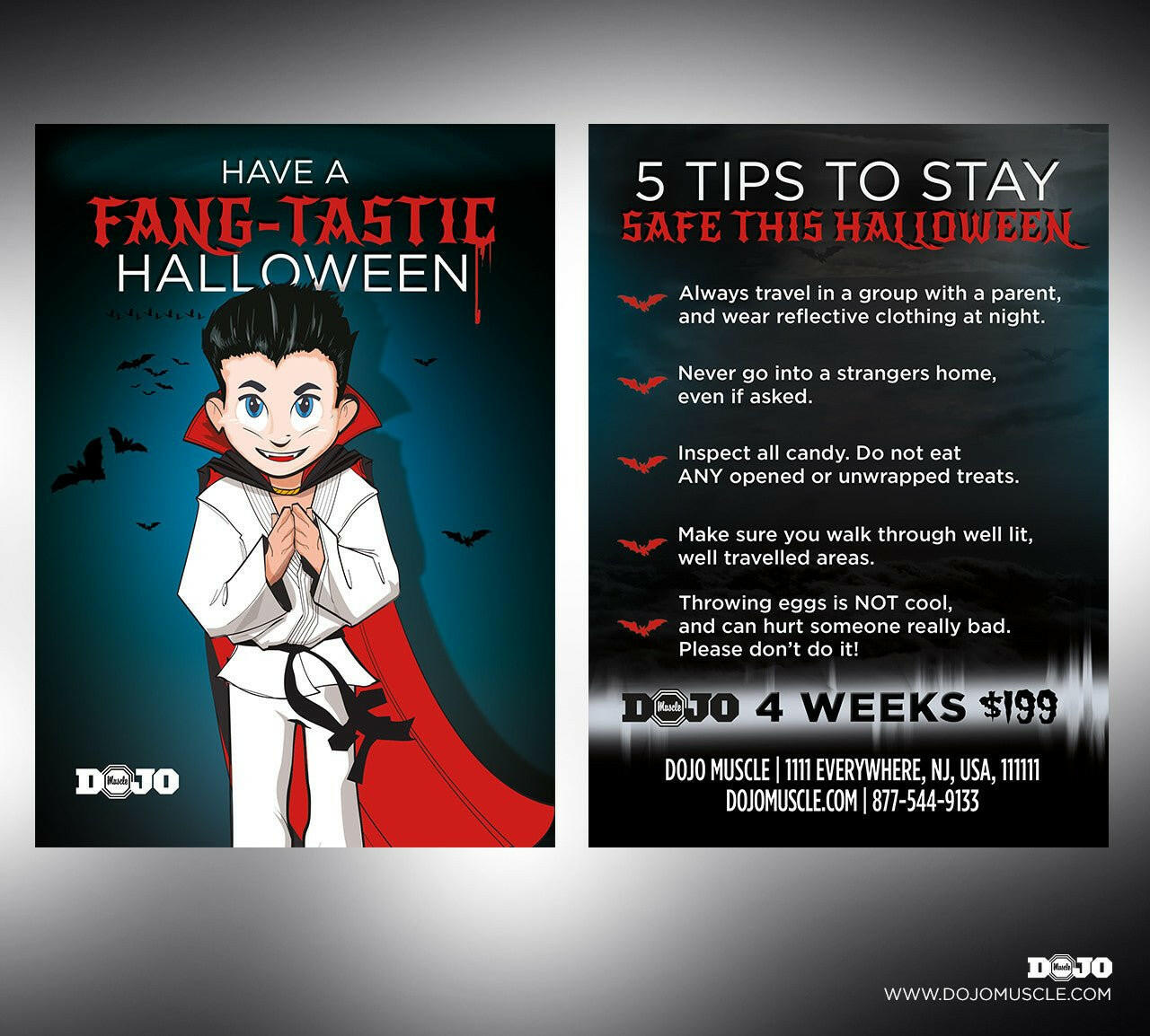 Fang-Tastic - Tips Back - Dojo Muscle