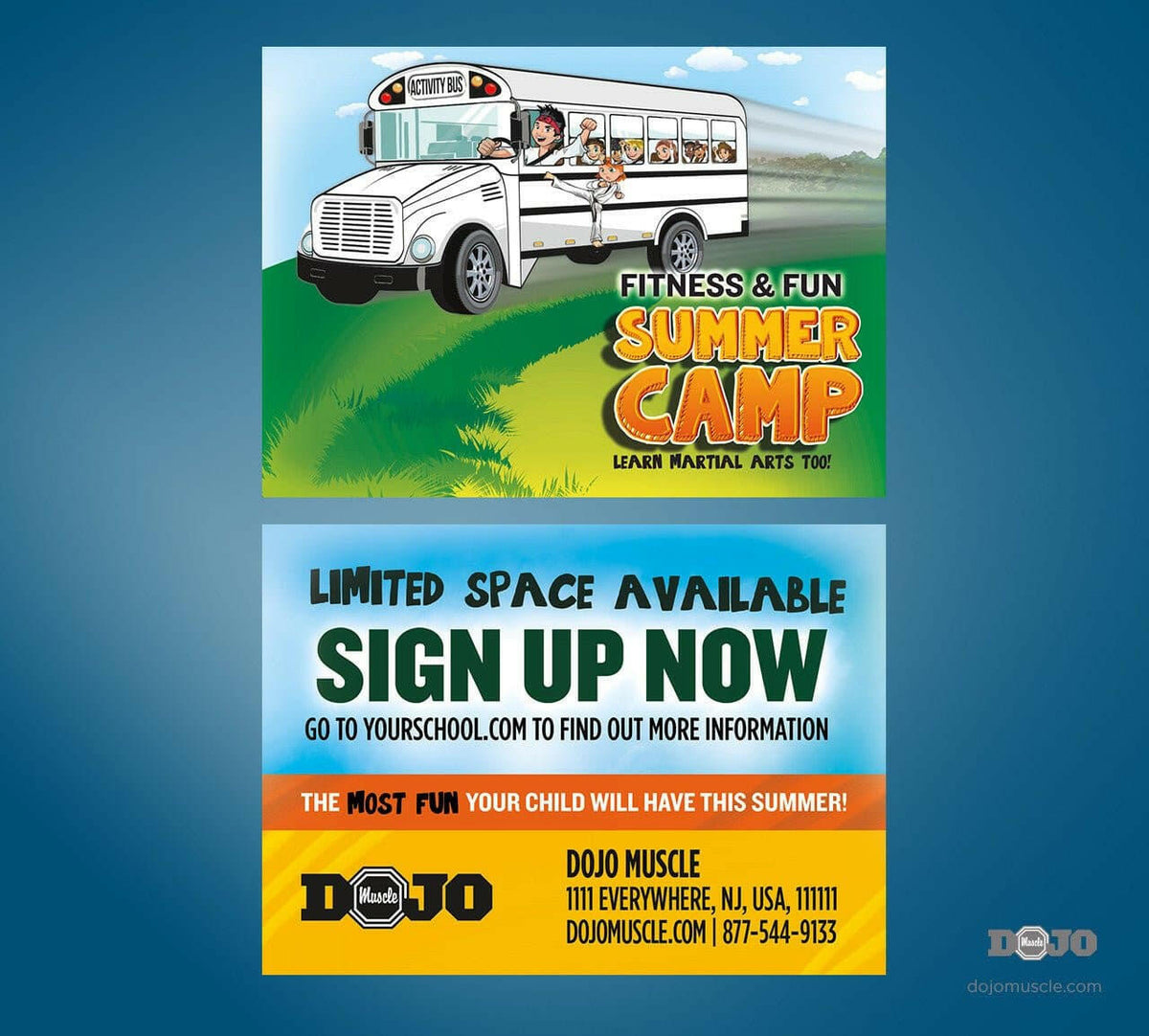 Fitness and Fun Summer Camp Trial Pass 1B - Dojo Muscle