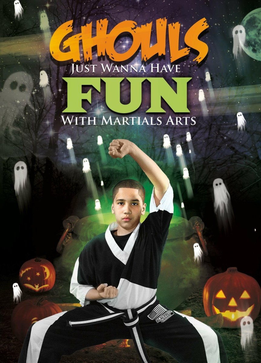 Ghouls Just Want to Have Fun Halloween Card 1a - Dojo Muscle