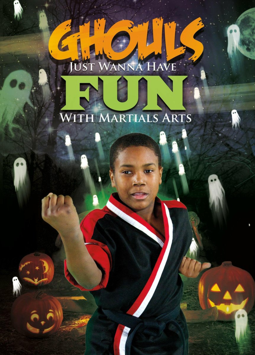 Ghouls Just Want to Have Fun Halloween Card 1c - Dojo Muscle