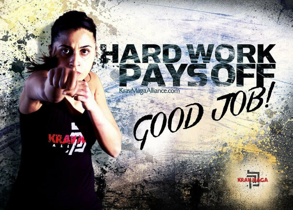 Good Job Cards 1B - Krav Maga - Dojo Muscle