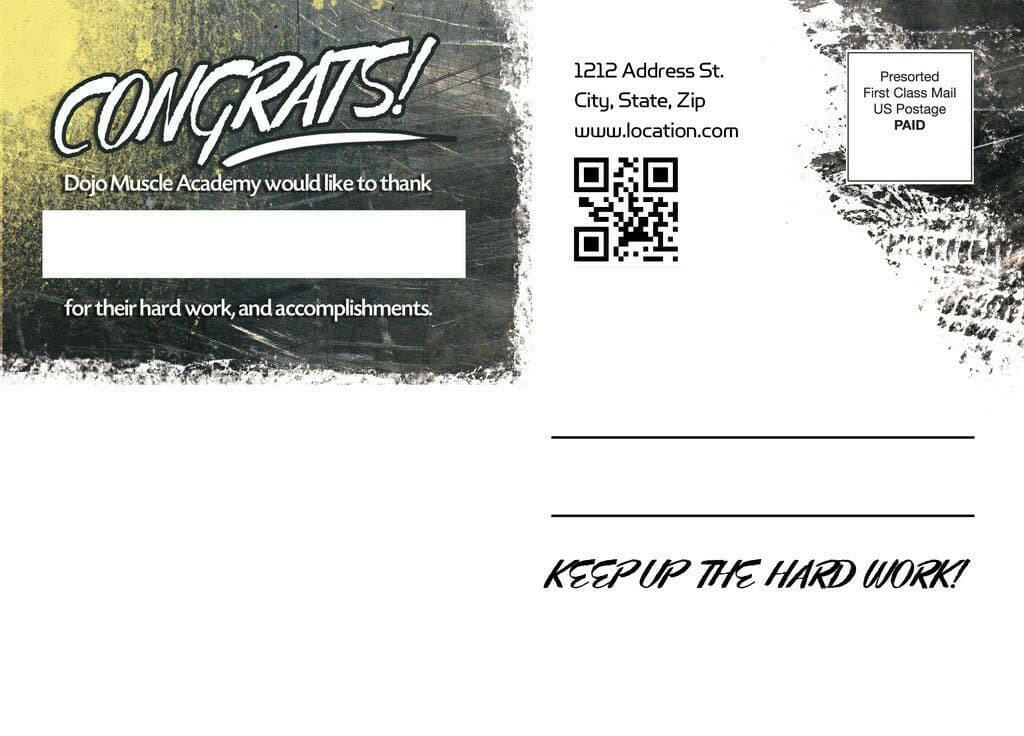 Good Job Cards 2 - Krav Maga - Dojo Muscle