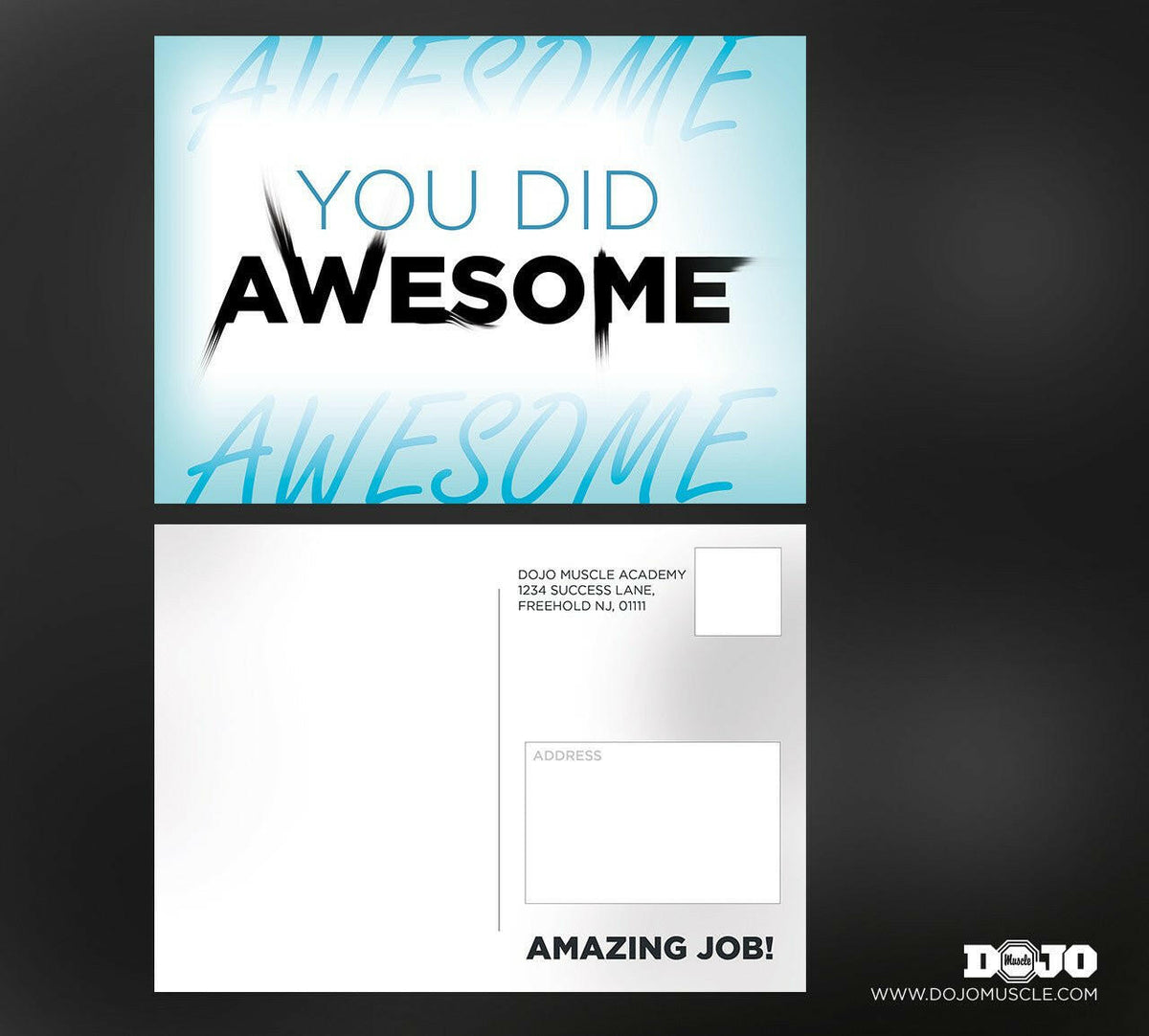 Great Job Cards 1A - Dojo Muscle