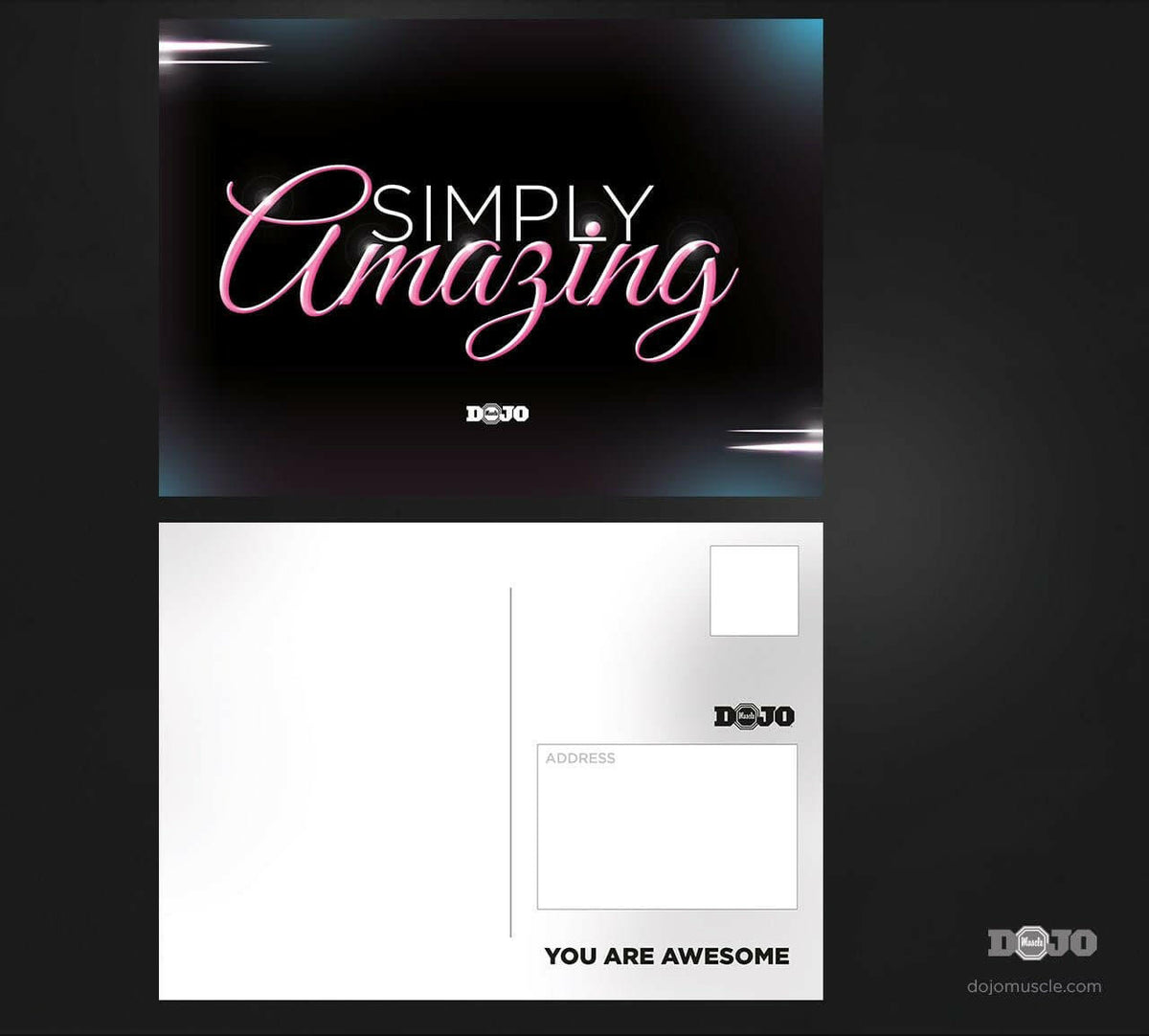 Great Job Cards 1D - Simply Amazing - Pink - Dojo Muscle