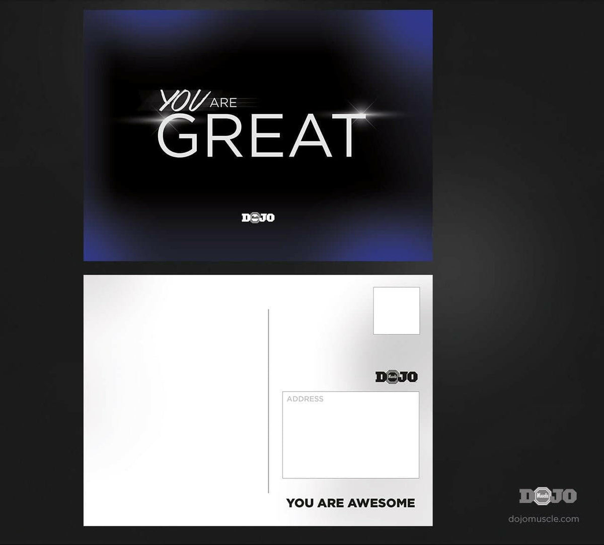 Great Job Cards - You Are Great Purple - Dojo Muscle