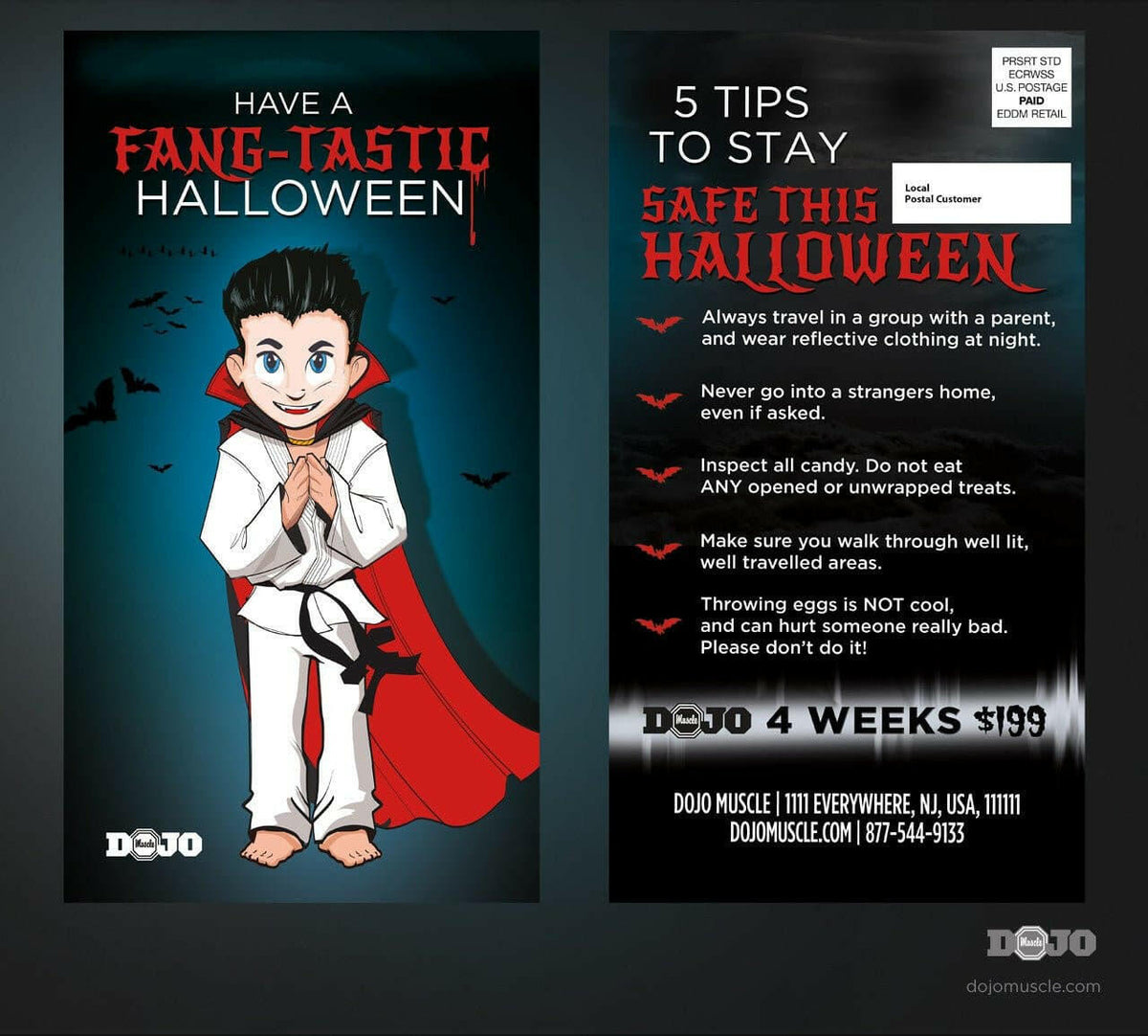 Halloween Vampire EDDM 1 - Dojo Muscle
