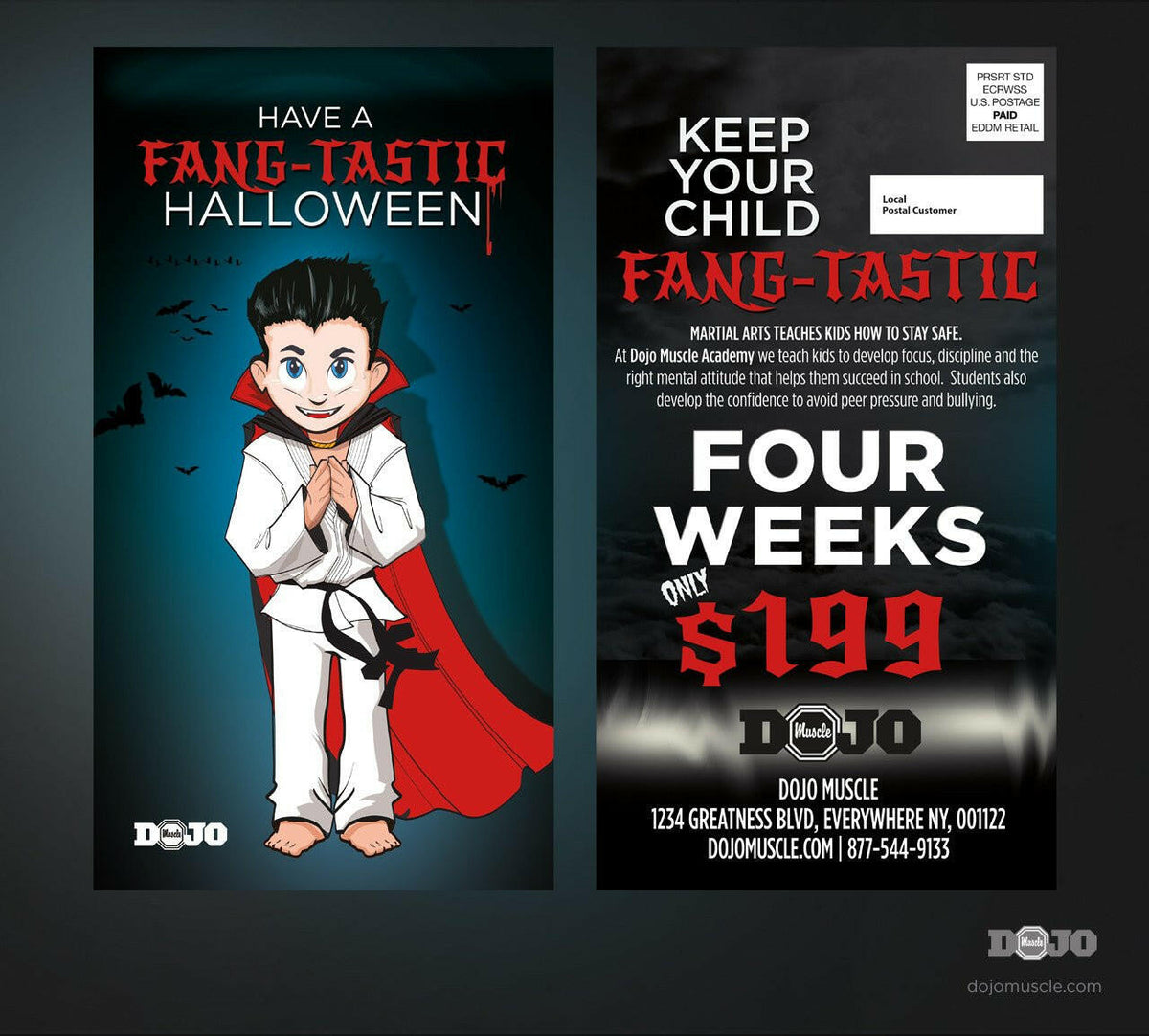 Halloween Vampire EDDM 2 - Dojo Muscle