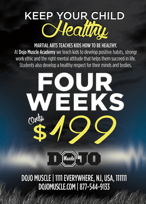 Howling Halloween - Offer Card B - Dojo Muscle