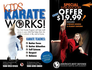 Karate Works Paper Ad - Dojo Muscle