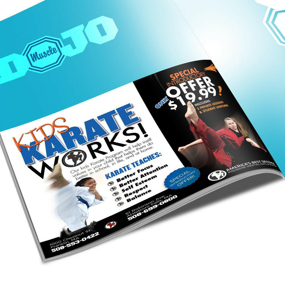 Karate Works Paper Ad - Dojo Muscle