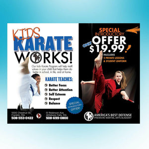 Karate Works Paper Ad - Dojo Muscle